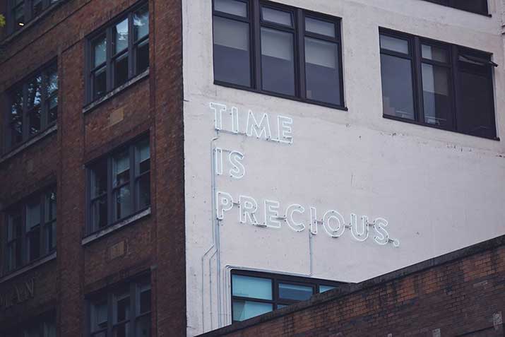 time-is-precious-sign