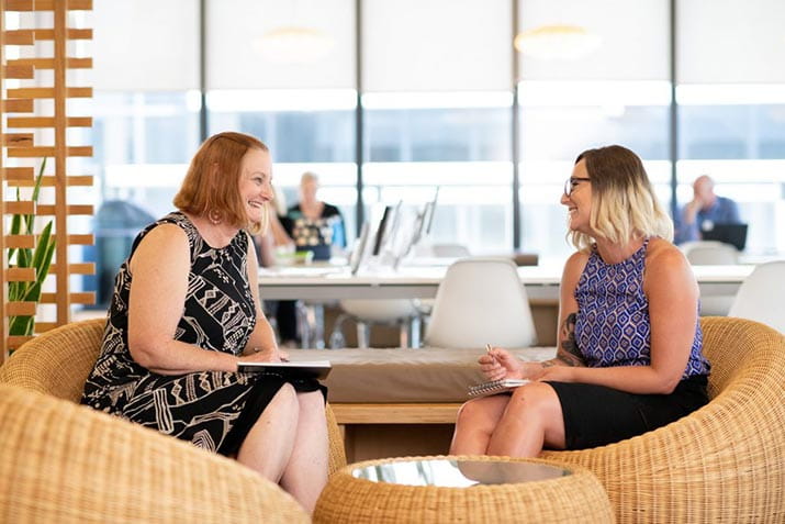 health-industry-management-student-kerrie-hurrell-meeting