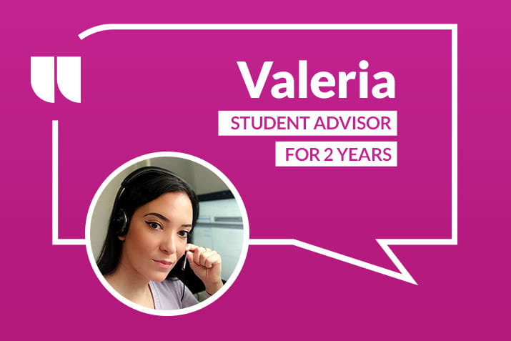 Valeria achieve study goals